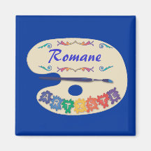 Palette Artiste Aimants Pour Réfrigérateur