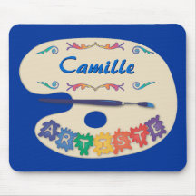 Palette de Artiste Tapis De Souris