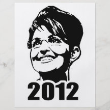 PALIN 2012 PERSONALIZED FLYER