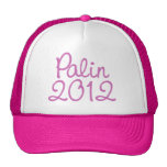 Palin 2012 trucker hat