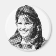 Palin Face Magnet