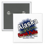 Palin Moose Hunting Mama Pinback Button