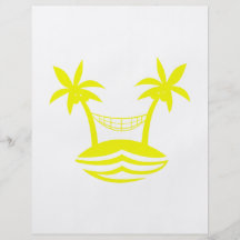 palm hammock beach smile yellow.png flyer design
