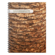 Palm Tree Bark Notebook notebooks
