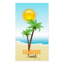 Palm Trees Business Card
