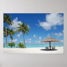 Palm Trees in Paradise Posters