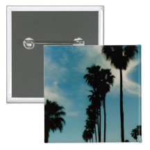 Palm Trees Pinback Buttons
