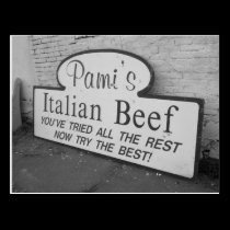 Pami's Italian Beef Postcard postcards