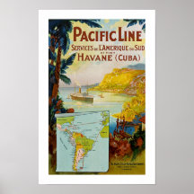Panama Pacific Line Posters