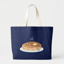 Pancakes Tote Bags