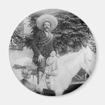 Pancho Villa Mexican Revolutionary General Fridge Magnet