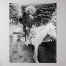 Pancho Villa Mexican Revolutionary General Print