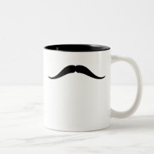 Pancho Villa Moustache Coffee Mugs
