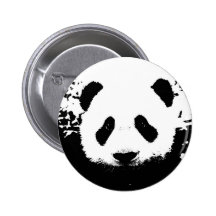 Panda Bear Button