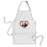 Panda Bear Love Apron