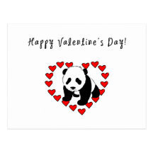 Panda Bear Love Post Cards