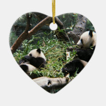 Panda Bears Ornament