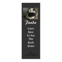 Panda Bookmark Business Cards
