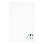Panda Eating Bamboo Stationery