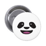 Panda face pins