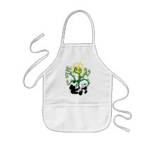 Panda Family Tree Apron