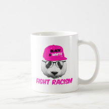 PANDA FIGHT RACISM MUGS