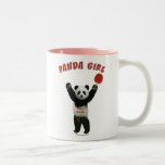 Panda Girl Ping Pong Mugs
