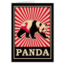 Panda Greeting Cards
