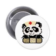 Panda Nurse Buttons