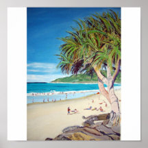 Pandanas Beach Print