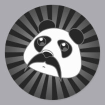 Pandlebar Moustache stickers