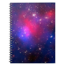 Pandora's Cluster - Abell 2744 Galaxies Spiral Note Book