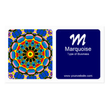 Panels - Kaleidoscopic 01a Business Card Template