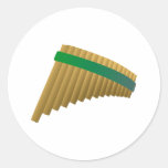 Panflöte pan flute stickers