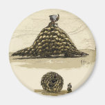 Pangolin Warrior Refrigerator Magnet