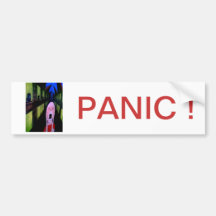 Panic! Bumper Stickers