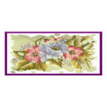 Pansy bookmark personalized rack card