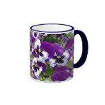 Pansy Ceramic Coffee Mug