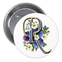 Pansy Initial  - R Buttons