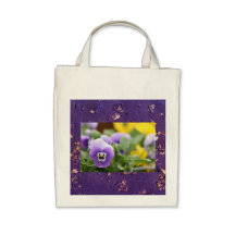 Pansy Tote Bag