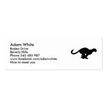 Panther Business Card Template