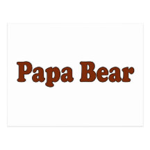 Papa Bear Postcards