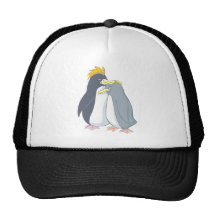 Papa Penguin Loves Mama Penguin Trucker Hat