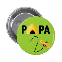 Papa To Be Button