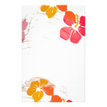 Paper Lantern Hibiscus Flower Stationery