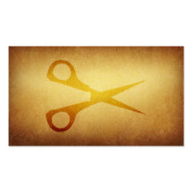 Papered Archive Barbers Haircut Business Card