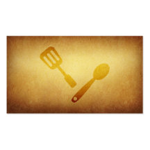Papered Archive Chef Business Card