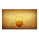 Papered Archive Computer Mouse Business Card