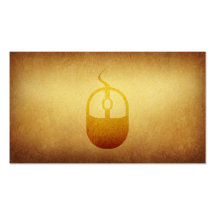 Papered Archive Computer Mouse Business Card