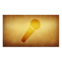 Papered Archive Deejay Singer Business Card